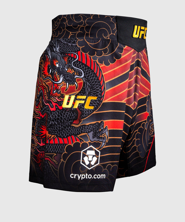 MMA trenky Venum UFC Unrivaled Alexandre Pantoja – Červené