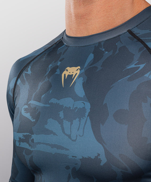 Rashguard Venum Jujutsu Kaisen Fushiguro Maniche Lunghe - Blu