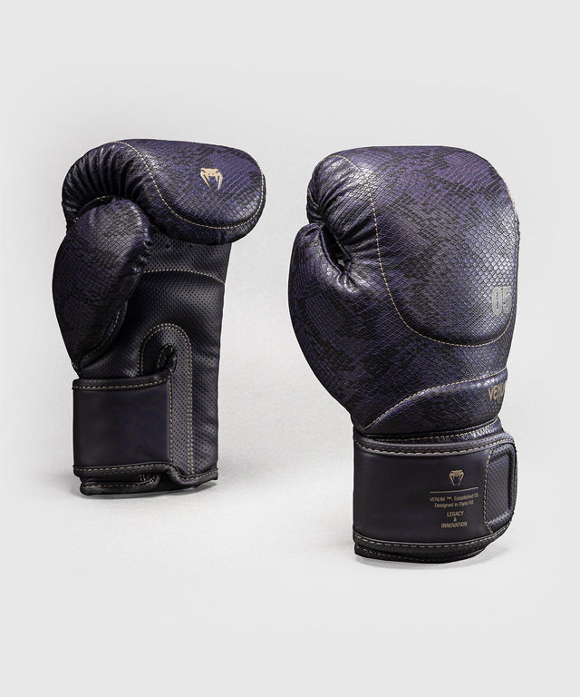 Venum Boxhandschuhe Impact Evo Scales – Dunkelviolett