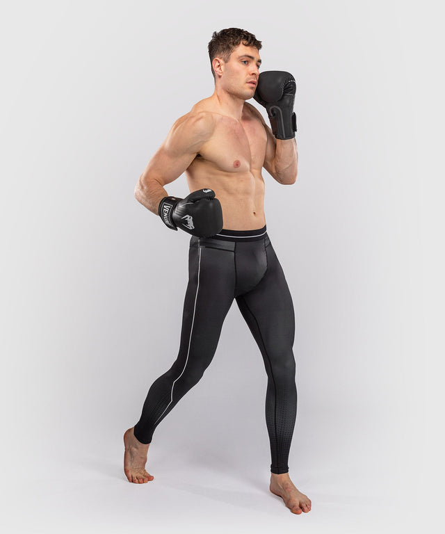 Venum Compression Shorts & Spats Stealth – Black/White