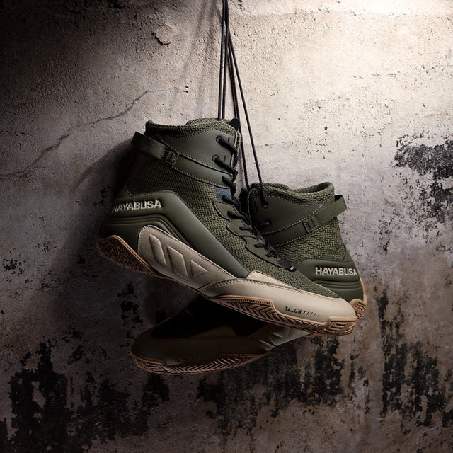 Scarpe da boxe Hayabusa Talon – Kaki/Beige