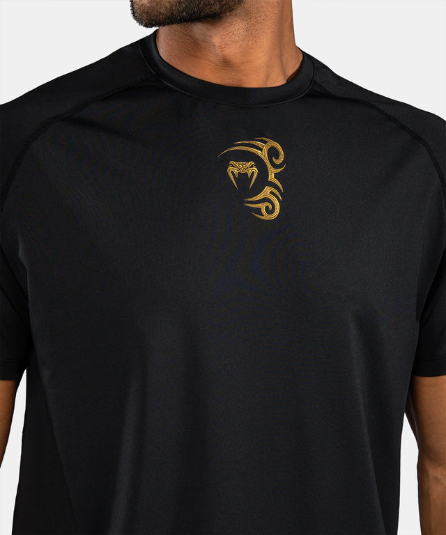 Venum x Mike Tyson T-Shirt Tiger Dry Tech – Nero/Oro