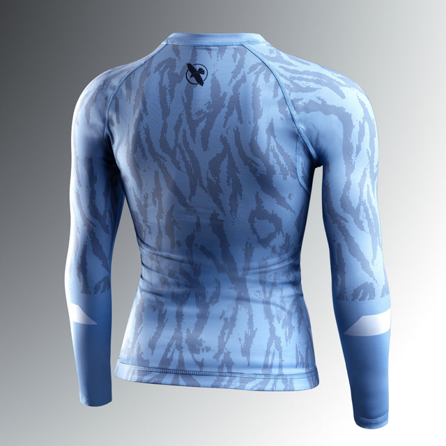 Hayabusa Rashguard Apex Vantage Långa ärmar Dam – Blå