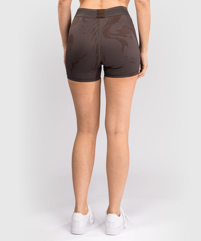 Pantaloncini a compressione Venum UFC Fusion da donna Fight Week - Marrone