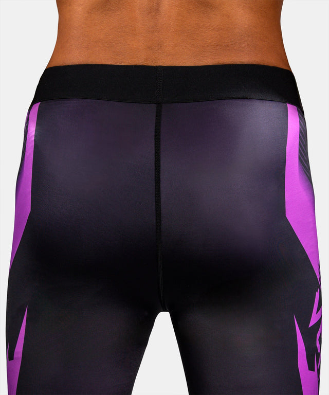 Venum Kompressionsshorts No-Gi 6.0 – Sort/Lilla