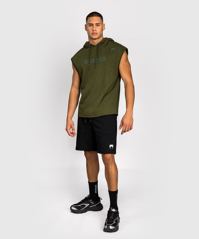 Venum Hoodie Mouwlös Boxing VT – Militärgrön