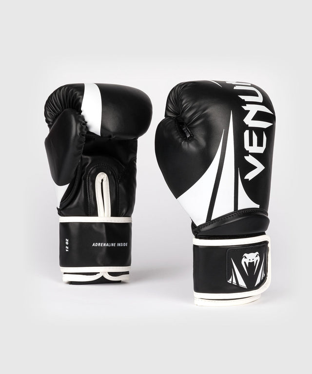Guantes de boxeo Venum Challenger 2.5 – Negro/Blanco