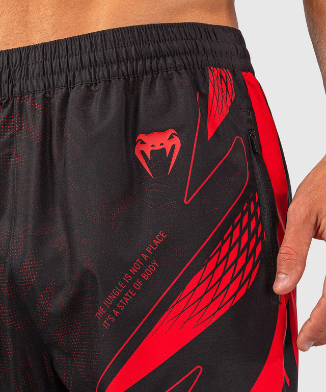 Venum Trainingsshorts Amazonia Reborn - Zwart/Rood