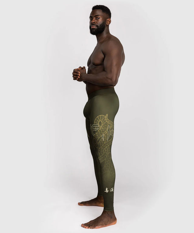 Venum Spats Serpenti - Kaki Grün