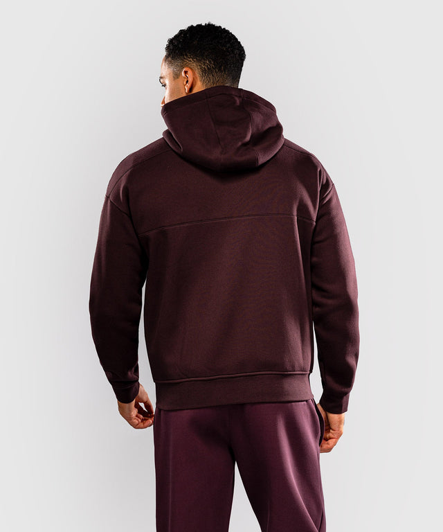 Venum Attack Fleece & Weave Training Jacket – Burgundy