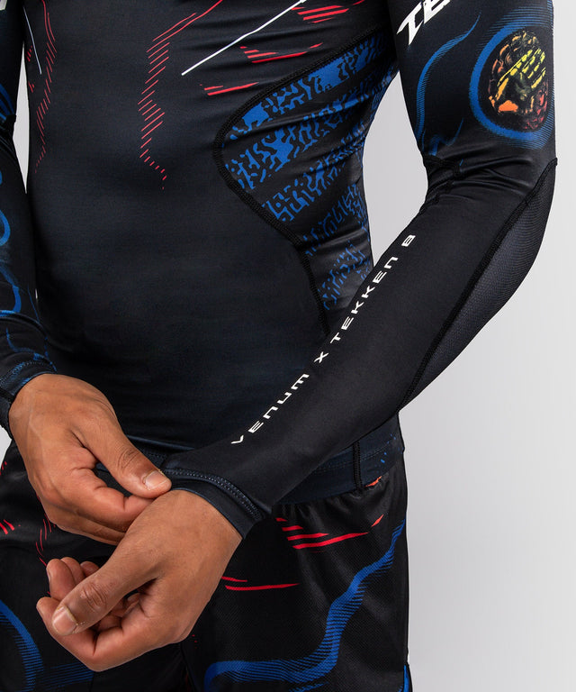 Venum Rashguard TEKKEN 8 Yoshimitsu - Sort/Orange - foto 6