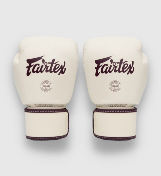 Luvas de boxe Fairtex BGV16 – Branco Creme