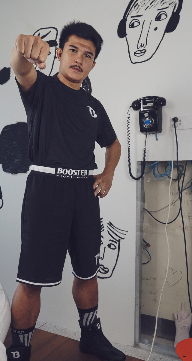 Pantaloncini da allenamento Booster Rapid Strike 1 – Nero