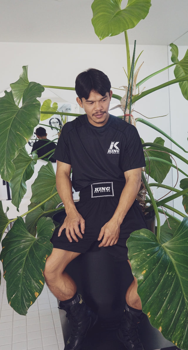 King Pro Boxing Triko Apex Pro 1 – Černé