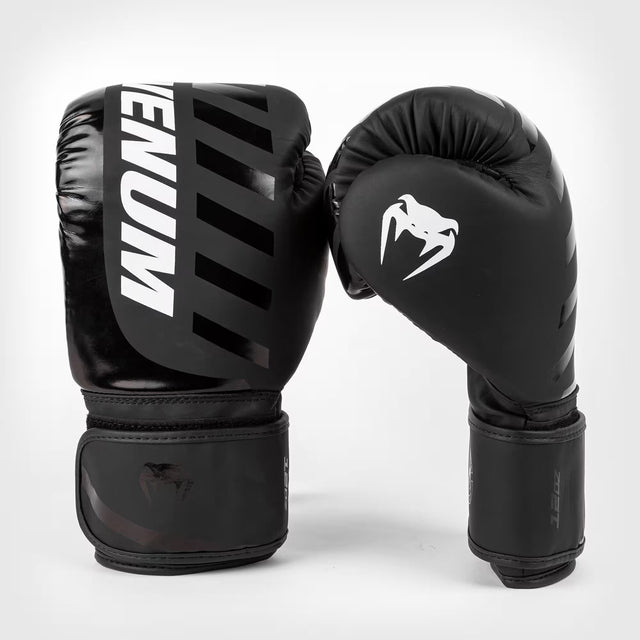 Guantes de boxeo Venum Challenger 3.0 Shockwave – Negro/Blanco