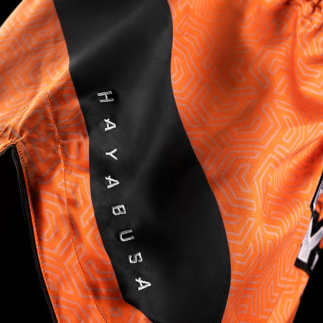 Calções de Muay Thai Hayabusa Core – Laranja
