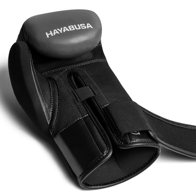 Guantes de boxeo Hayabusa E1 – Niños – Gris/Negro