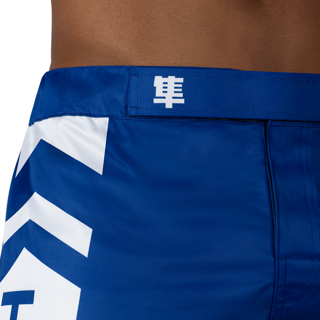 Hayabusa MMA-shorts Icon Lang - Blå/Hvid