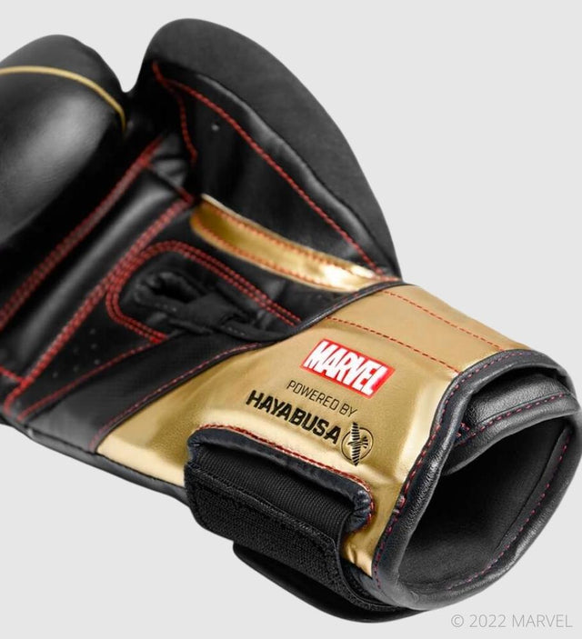 Hayabusa Boxningshandskar Black Widow – Svart/Guld – Boxningshandskar