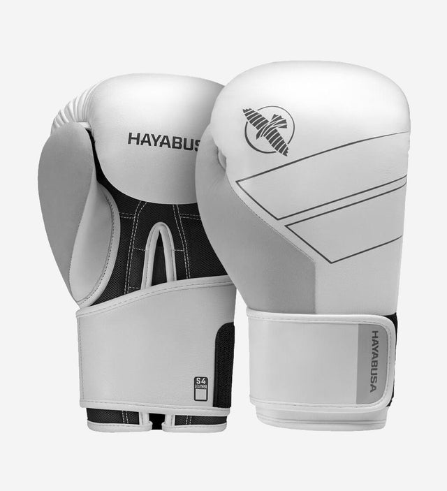 Boxerské rukavice Hayabusa S4 Leer – Bílé