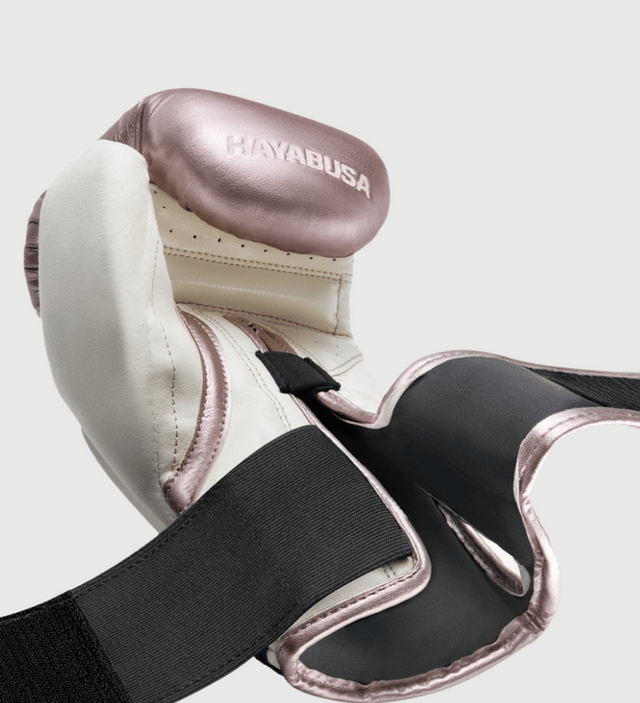 Boxerské rukavice Hayabusa T3 – Růžové/Bílé
