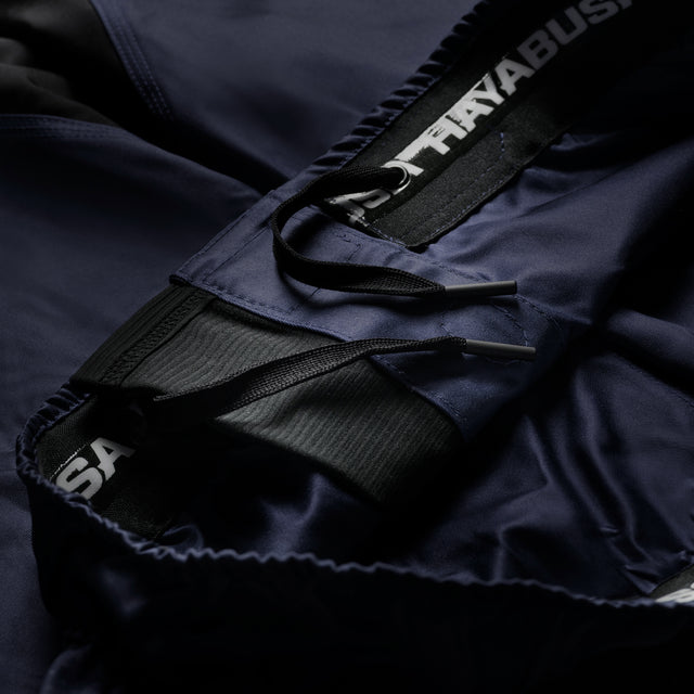 Hayabusa MMA-shorts Apex Lang – Mørkeblå