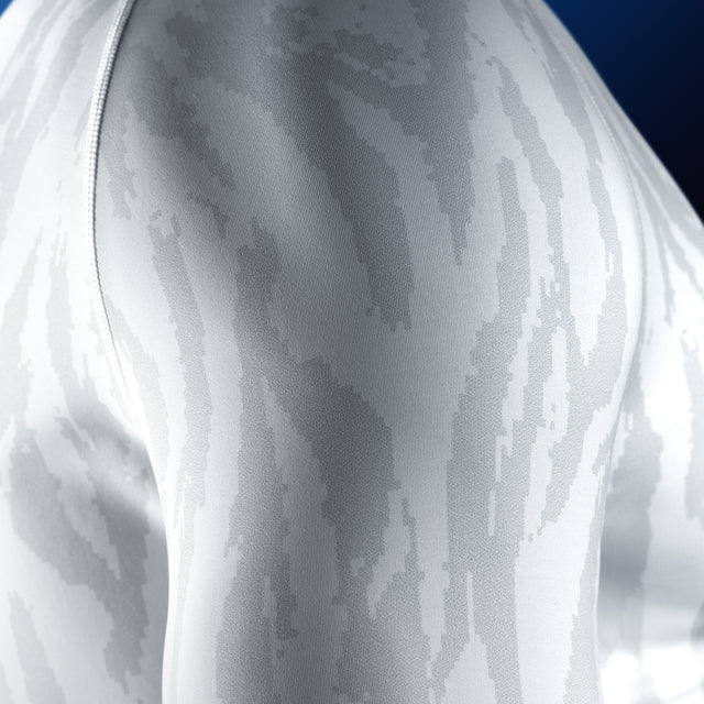 Rashguard Hayabusa Apex Manches courtes – Blanc cassé