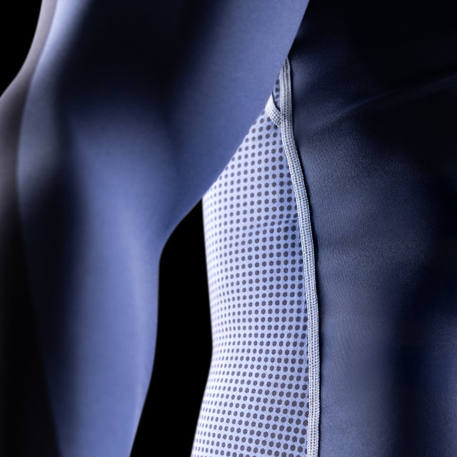 Rashguard Hayabusa Core Manga Comprida – Azul