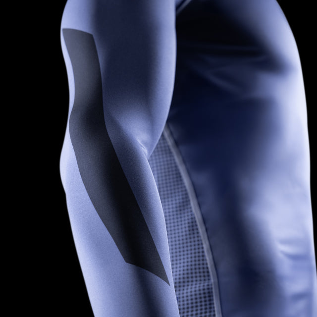 Rashguard Hayabusa Core Manga Comprida – Azul