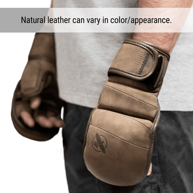 Luvas de sparring MMA Hayabusa T3 LX Hybrid – Castanho Vintage
