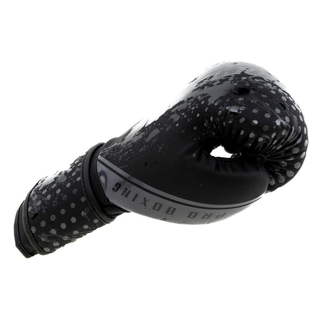 Guantoni da boxe King Pro Boxing Hexagon Bambini – Nero/Nero