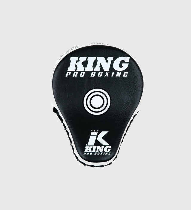 King Pro Boxing Handpads Revo 2 - Schwarz/Weiß - Schlag- & Trittpolster