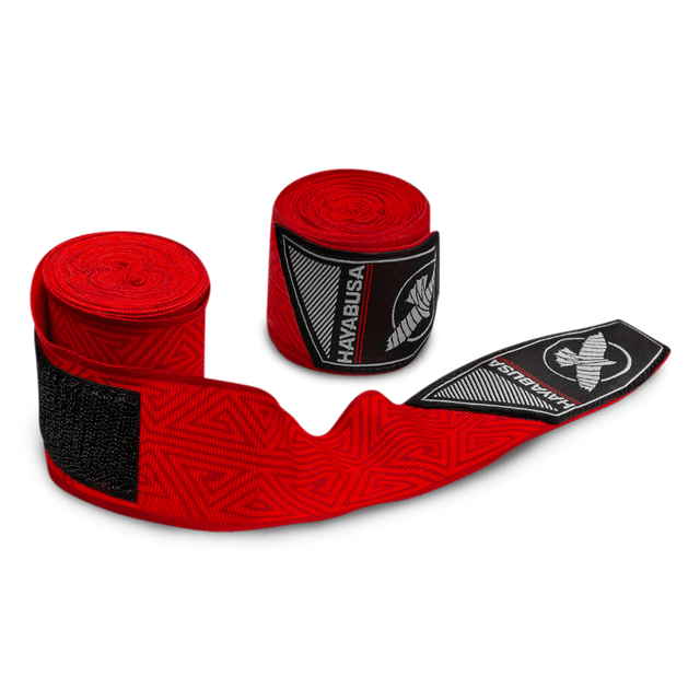 Hayabusa Boxningslindor Perfect Stretch - Rött Tribal