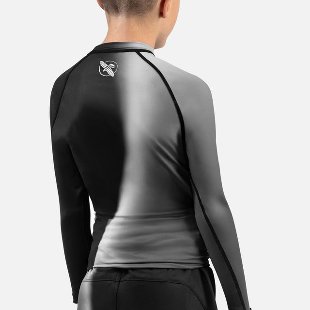Dětský rashguard Hayabusa Apex Nova – dlouhé rukávy – černý