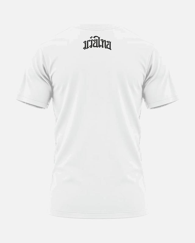 Camiseta 8 WEAPONS Mongkol – Blanco/Negro