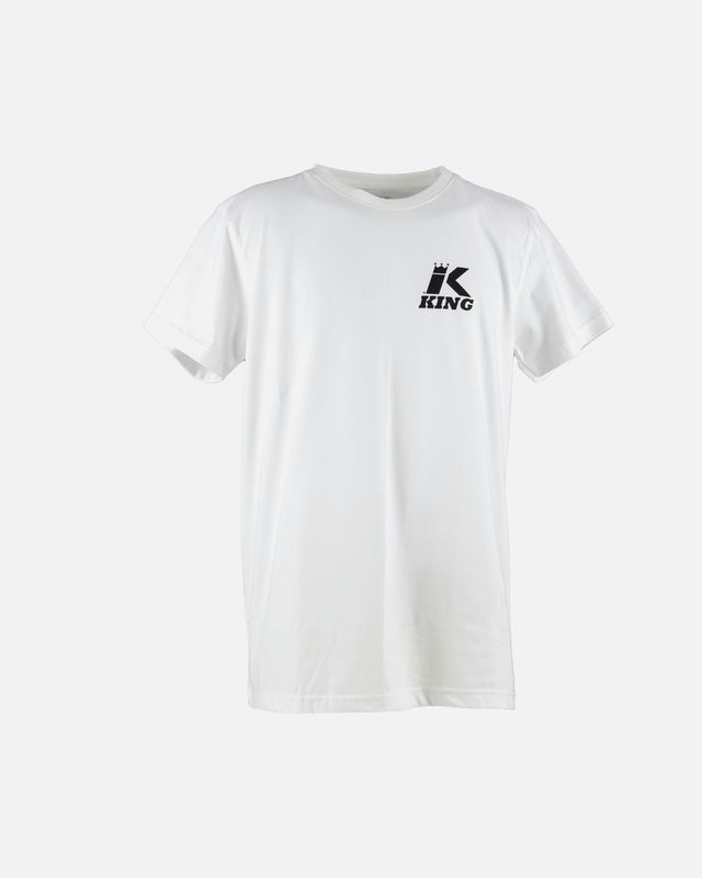 King Pro Boxing T-shirt QR – Vit