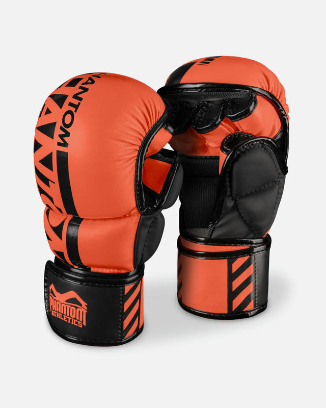 Guantes de MMA Phantom Athletics APEX – Rojo Neón