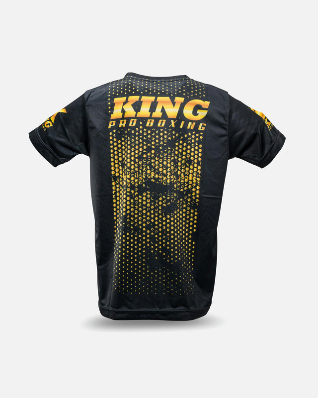 King Pro Boxing T-shirt Hexagon 2 Børn - Sort