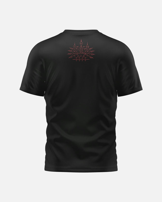 8 WEAPONS T-Shirt 8 Ways Yant 2.0 - Sort/Bordeaux