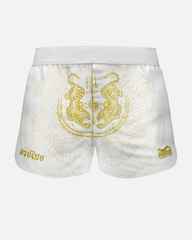 Phantom Athletics Muay Thai shorts Fusion - Hvid/Guld