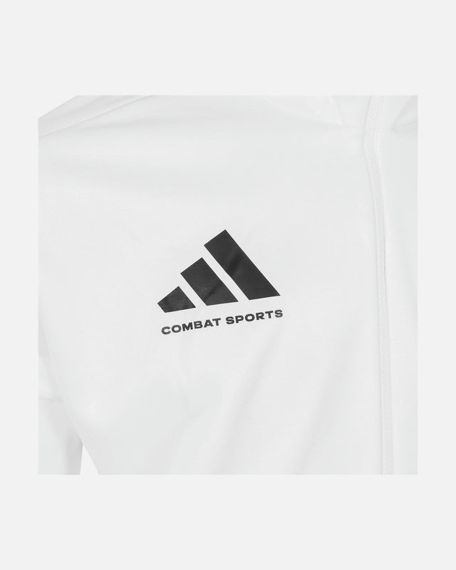 Jachetă de antrenament Adidas Combat Sports – Alb