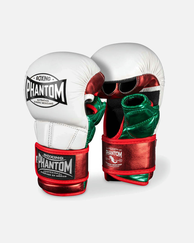 Phantom Athletics MMA-handsker Mexico – Sølv/Sort