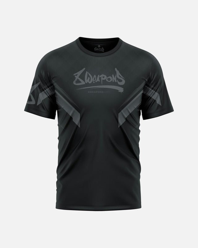 8 WEAPONS T-Shirt Shift – Black