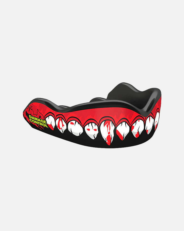 Protector bucal Damage Control Bleeding Fangs – Rojo