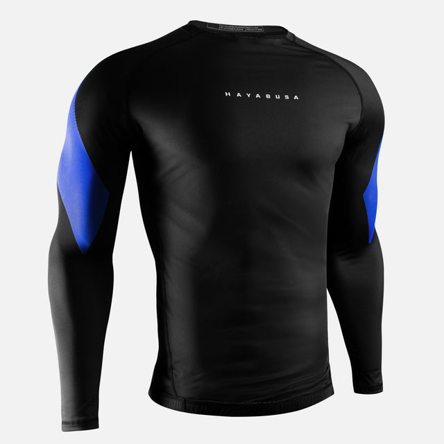 Hayabusa Rashguard Pro Ranked Dlouhé rukávy – Modrý
