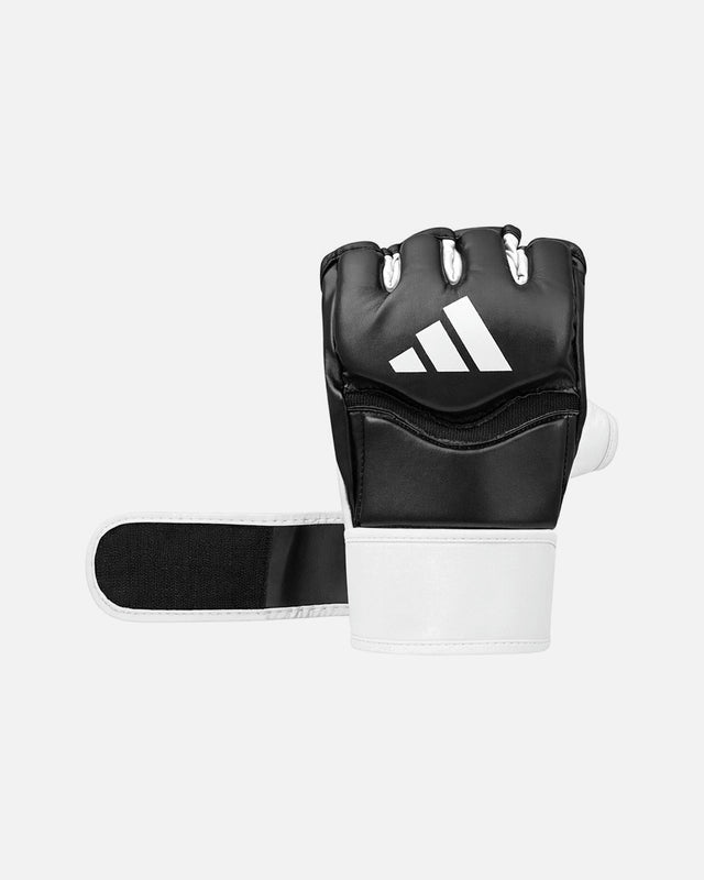 Adidas MMA grappling-handsker Traditional - Sort/Hvid