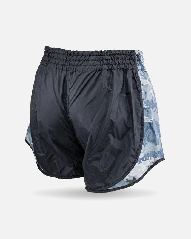Pantaloncini Muay Thai Booster Retro Hybrid – Grigio