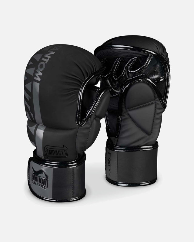 MMA rukavice Phantom Athletics APEX – Černá/Šedá