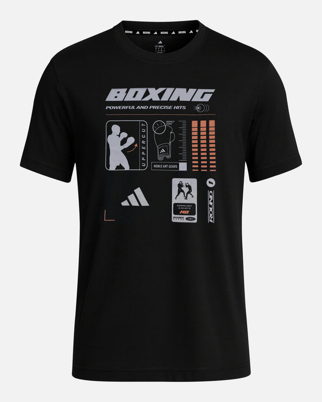Koszulka Adidas Boxing Graphic Line – Czarna