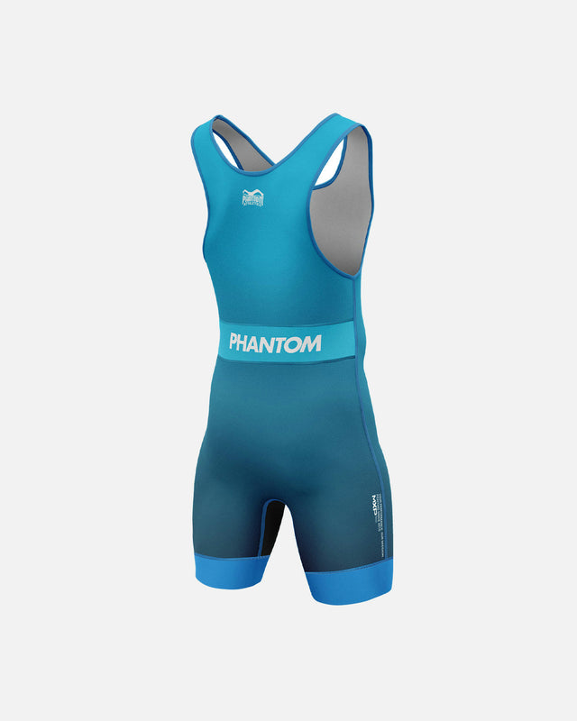 Maiou de lupte Phantom Athletics Apex – Albastru